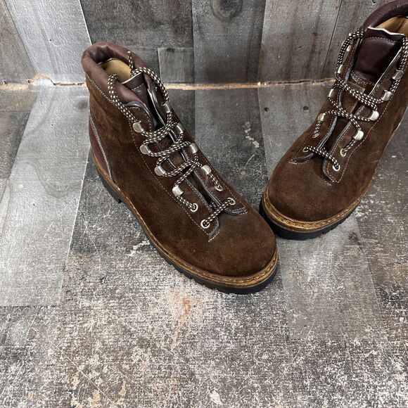 FABIANO The Alps Brown Nubuck Leather Hiking Women's Boots-Size 5.5 - Italy - Picture 2 of 16